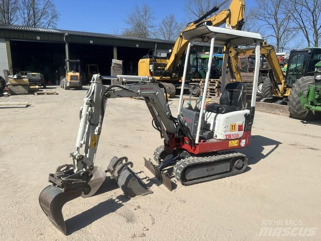 Takeuchi TB108 Minigraafmachines < 7t