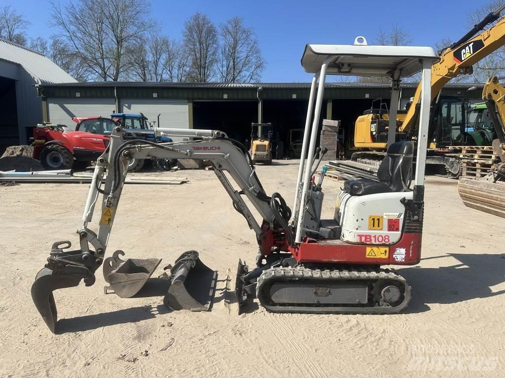 Takeuchi TB108 Minigraafmachines < 7t