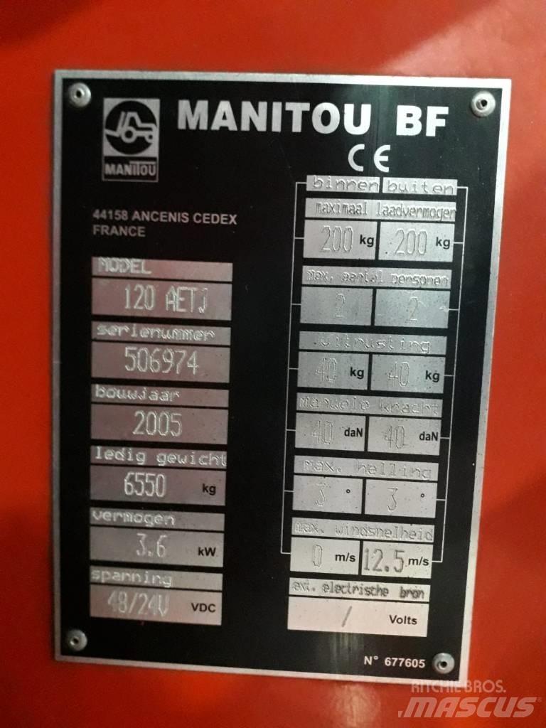 Manitou 120 AETJ Knikarmhoogwerkers