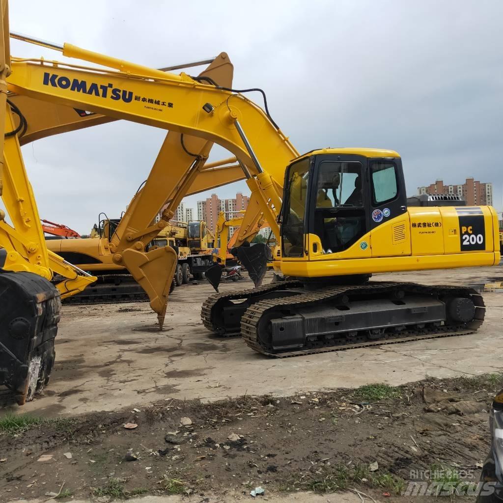 Komatsu PC200-7 Rupsgraafmachines