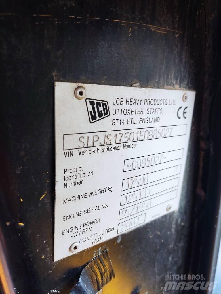 JCB JS 175 W Wielgraafmachines