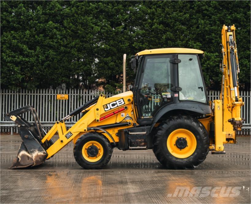 JCB 3CX Graaf-laadcombinaties