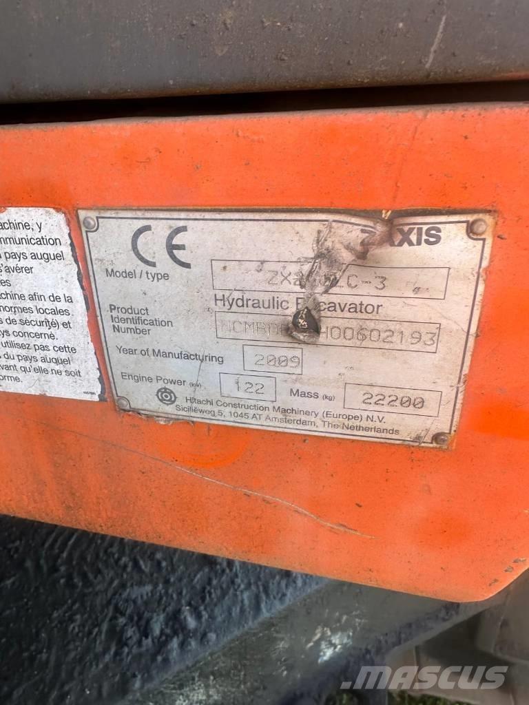 Hitachi ZAXIS 210LC3 Chassis en ophanging