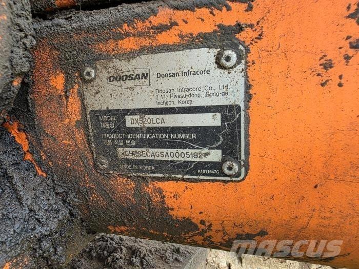 Doosan DX 520 LC Rupsgraafmachines