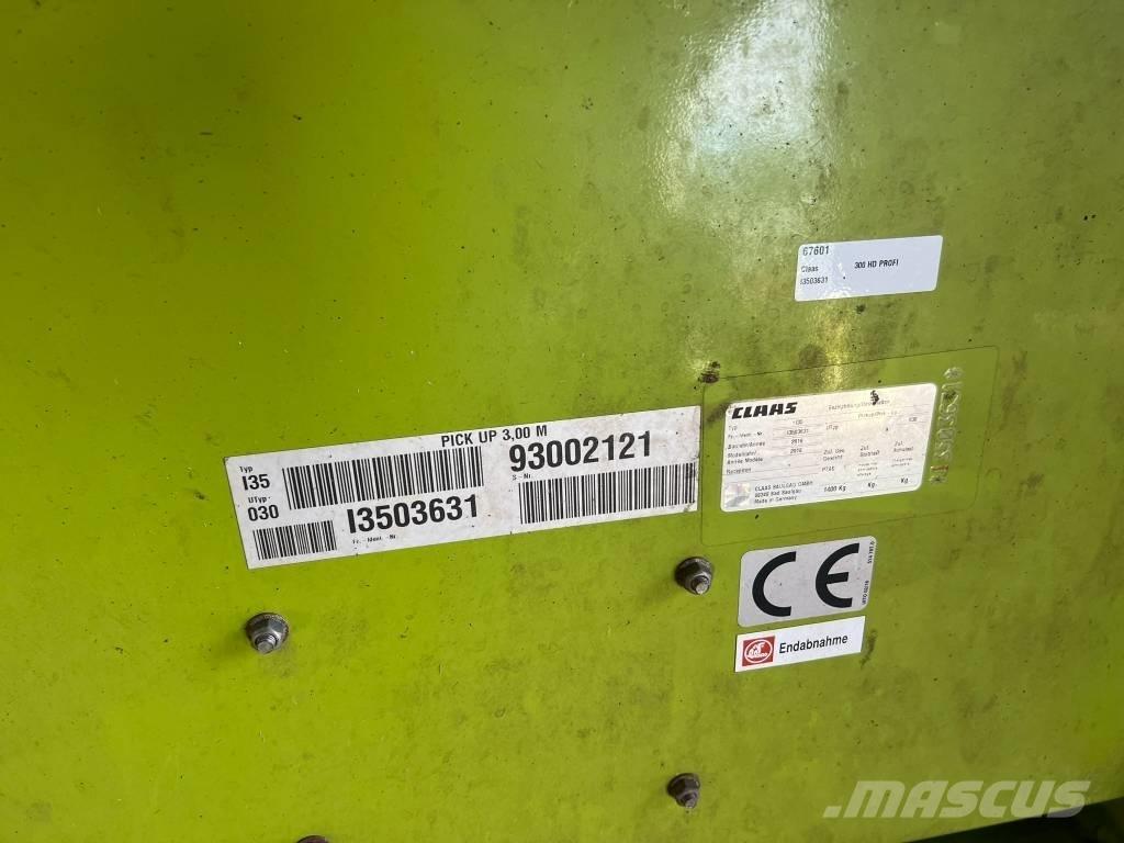 CLAAS PU 300 HD Overige hooi- en voedergewasmachines