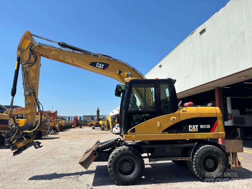 CAT M 313 D Wielgraafmachines