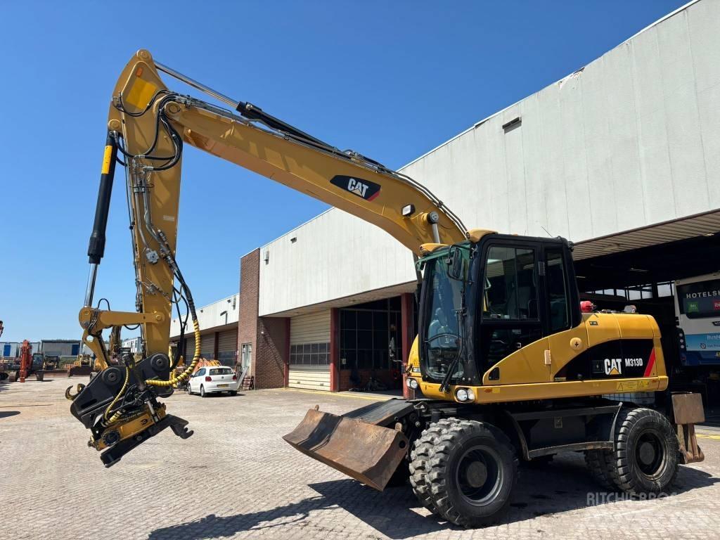 CAT M 313 D Wielgraafmachines