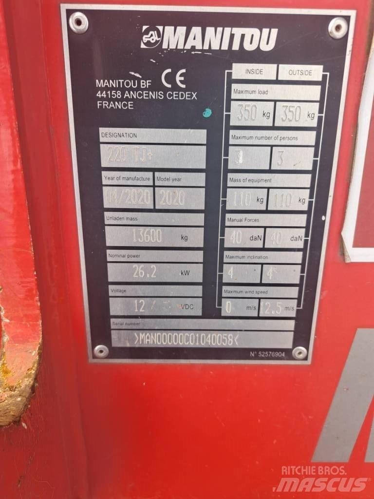 Manitou 220TJ Telescoophoogwerkers
