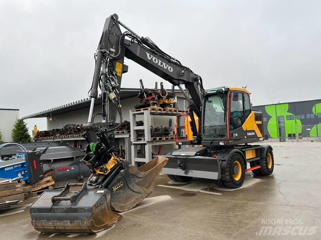 Volvo EWR150E Wielgraafmachines