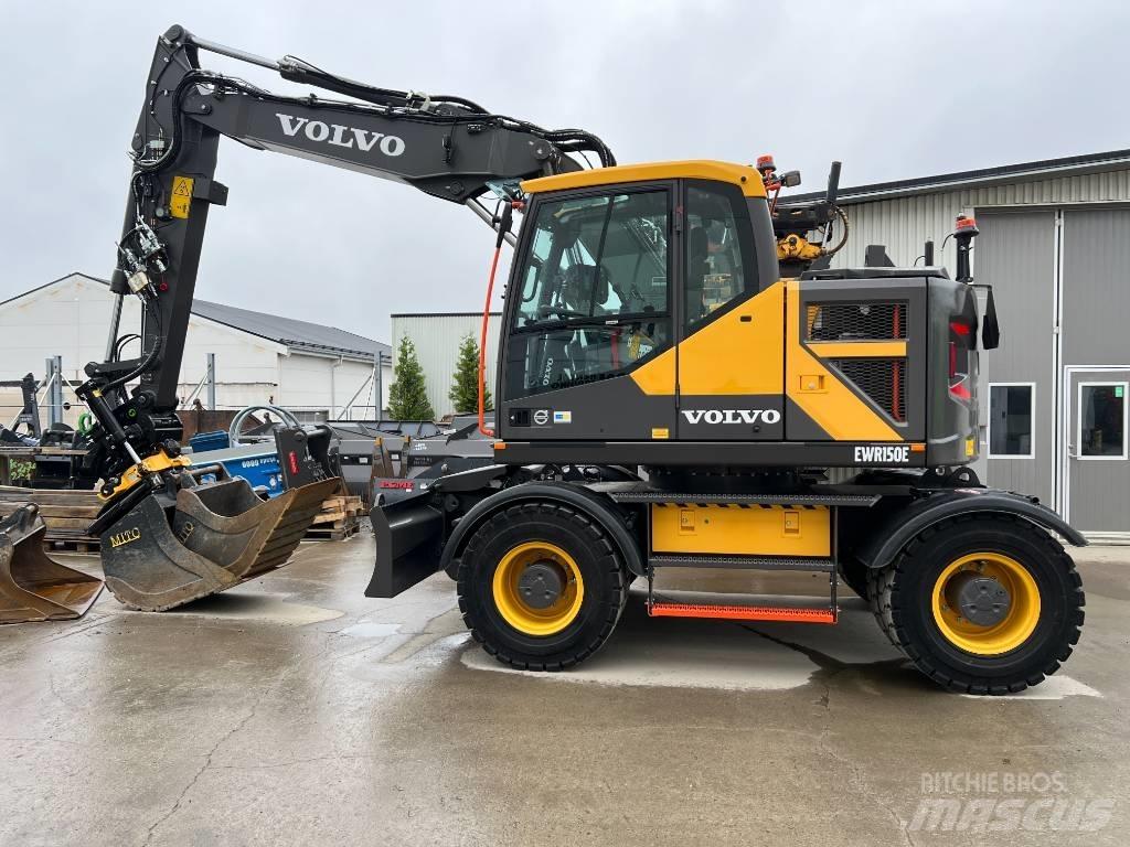 Volvo EWR150E Wielgraafmachines