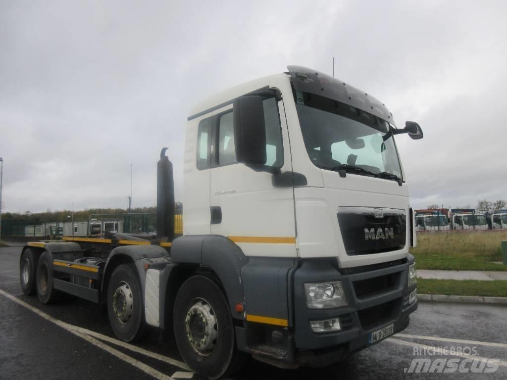 MAN TGS32.400 Vrachtwagen met containersysteem