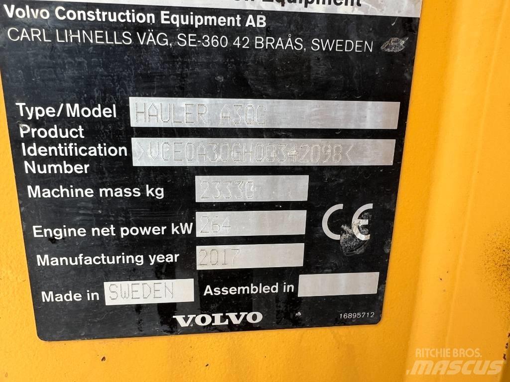 Volvo A30G Knik dumptrucks