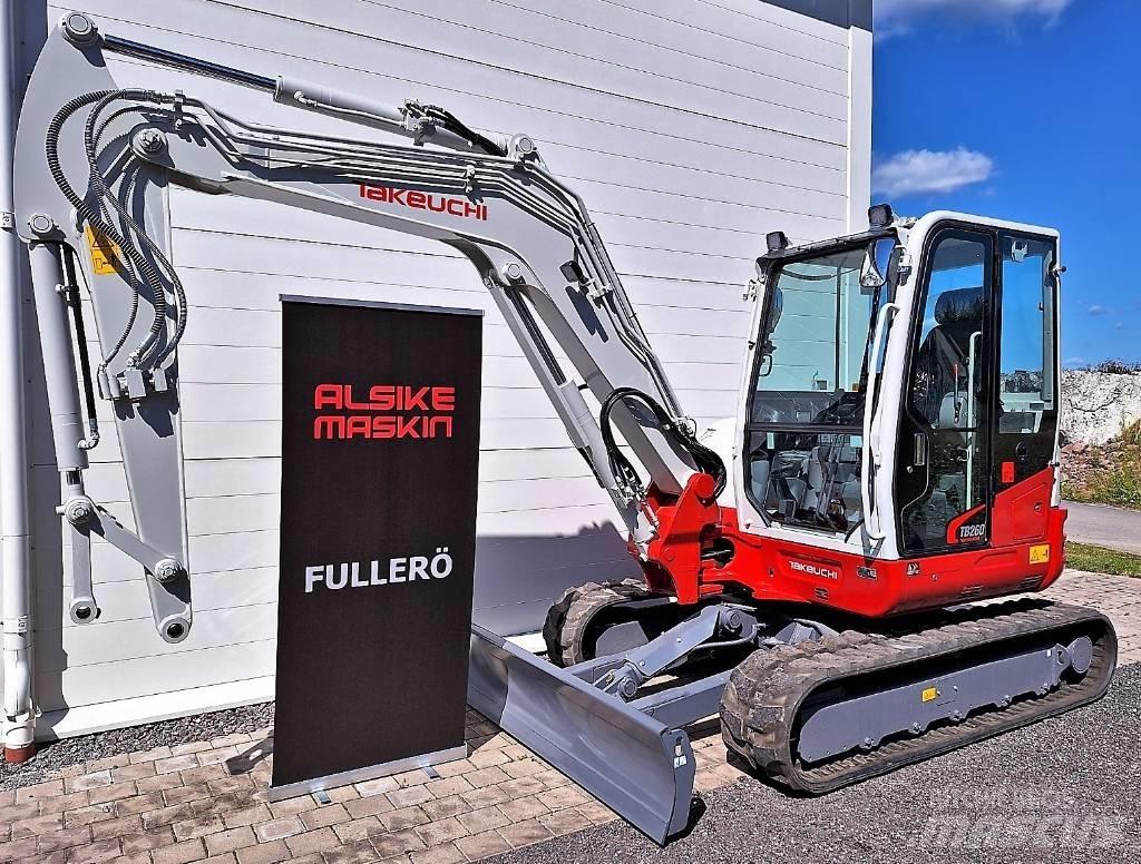 Takeuchi TB260 Minigraafmachines < 7t
