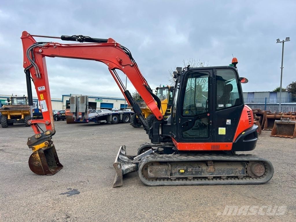 Kubota KX080-4 Midigraafmachines 7t - 12t
