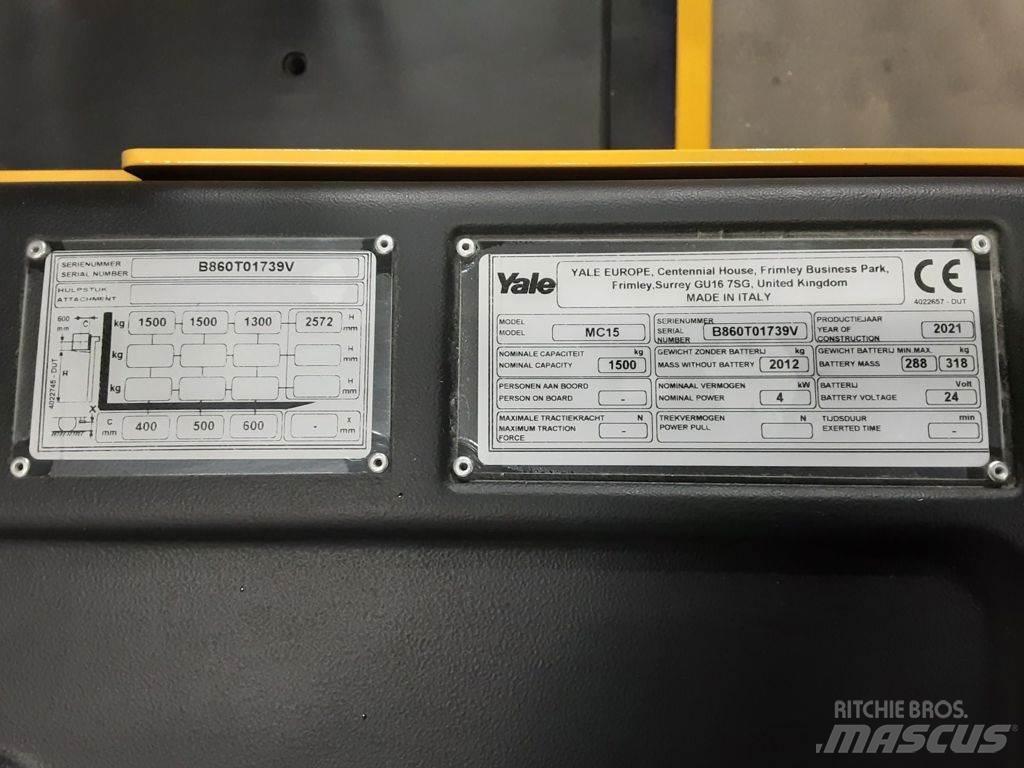 Yale MC15 Reachtruck voor hoog niveau