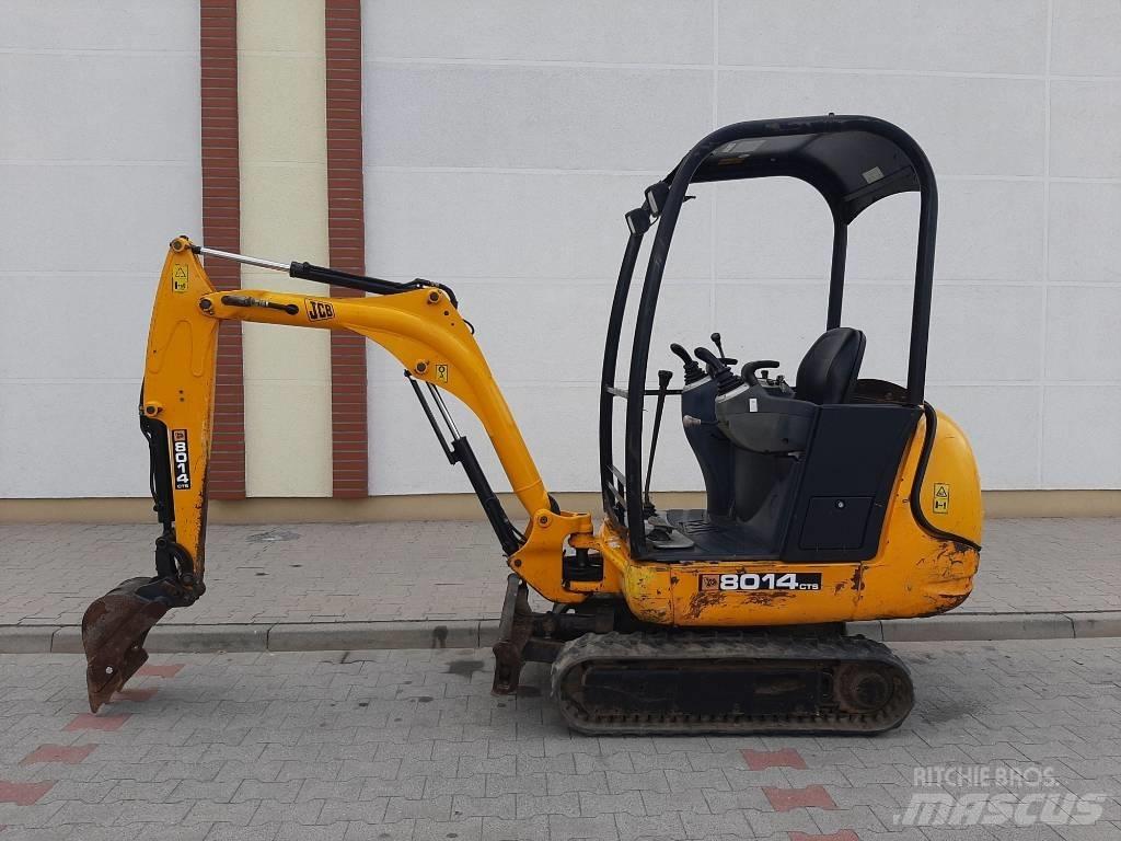 JCB 8014 Minigraafmachines < 7t