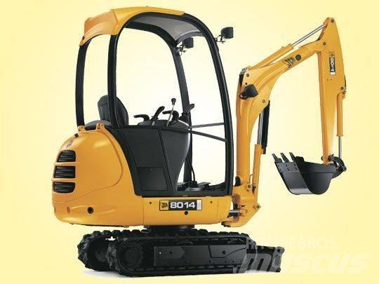 JCB 8014 Minigraafmachines < 7t
