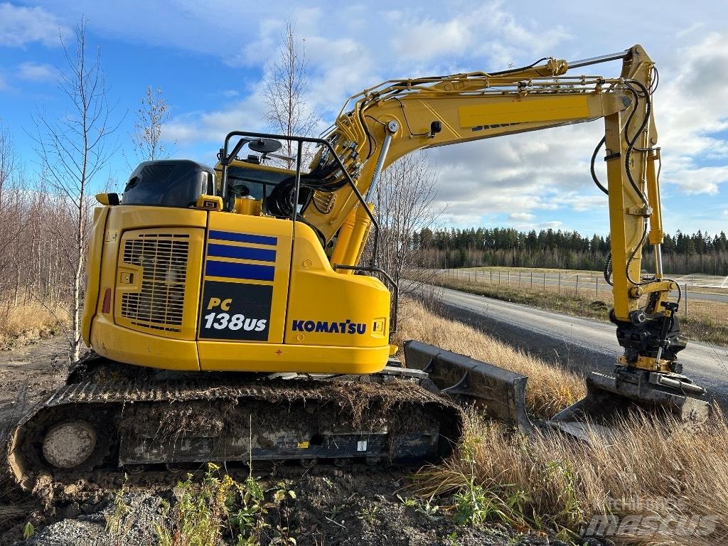 Komatsu PC138US-11E0 Rupsgraafmachines
