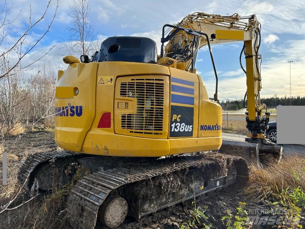 Komatsu PC138US-11E0 Rupsgraafmachines