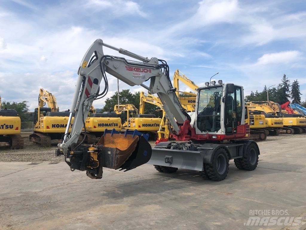 Takeuchi TB295W Wielgraafmachines