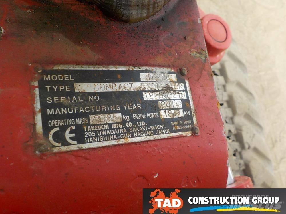Takeuchi TB228 Minigraafmachines < 7t