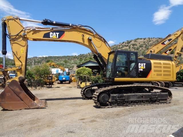 CAT 349 E Rupsgraafmachines