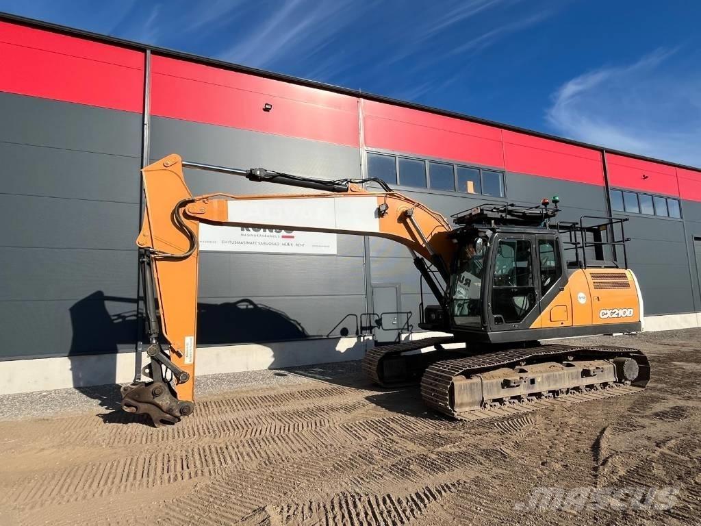 CASE CX 210 D Rupsgraafmachines