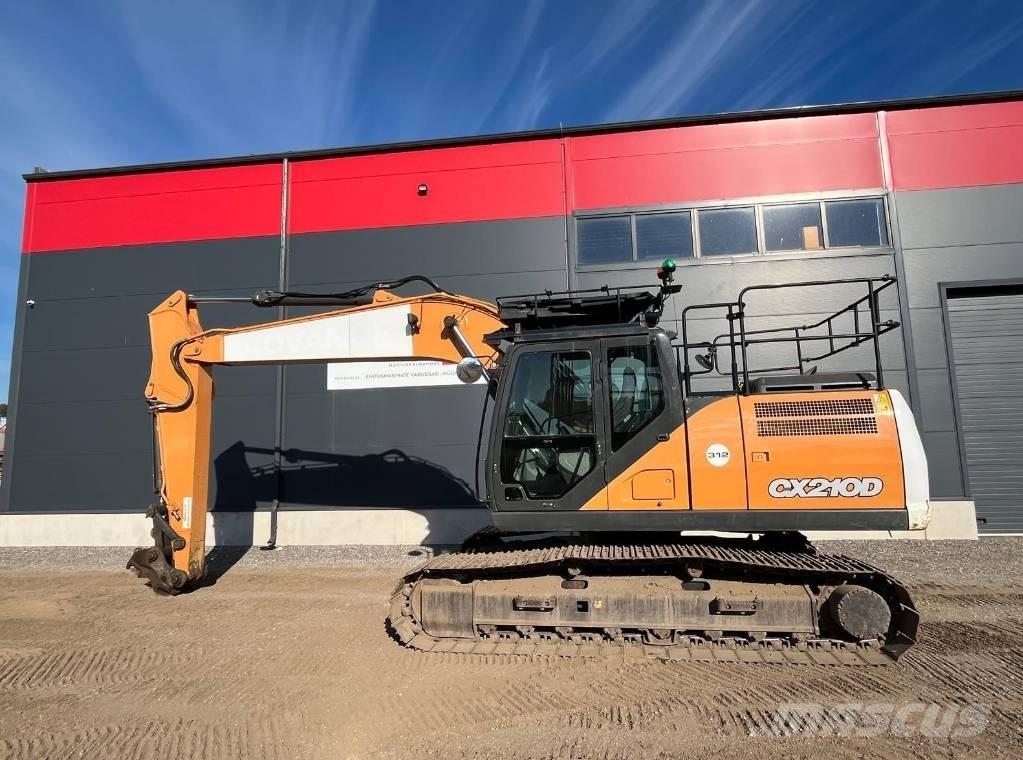 CASE CX 210 D Rupsgraafmachines