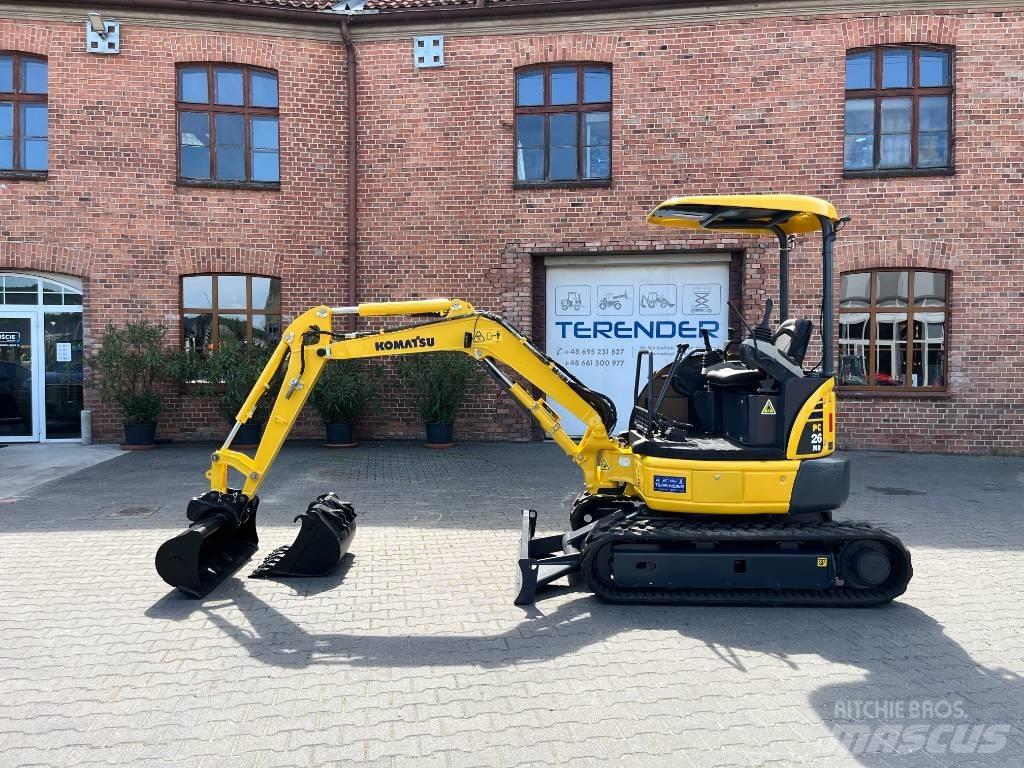 Komatsu PC 26 MR-3 Minigraafmachines < 7t