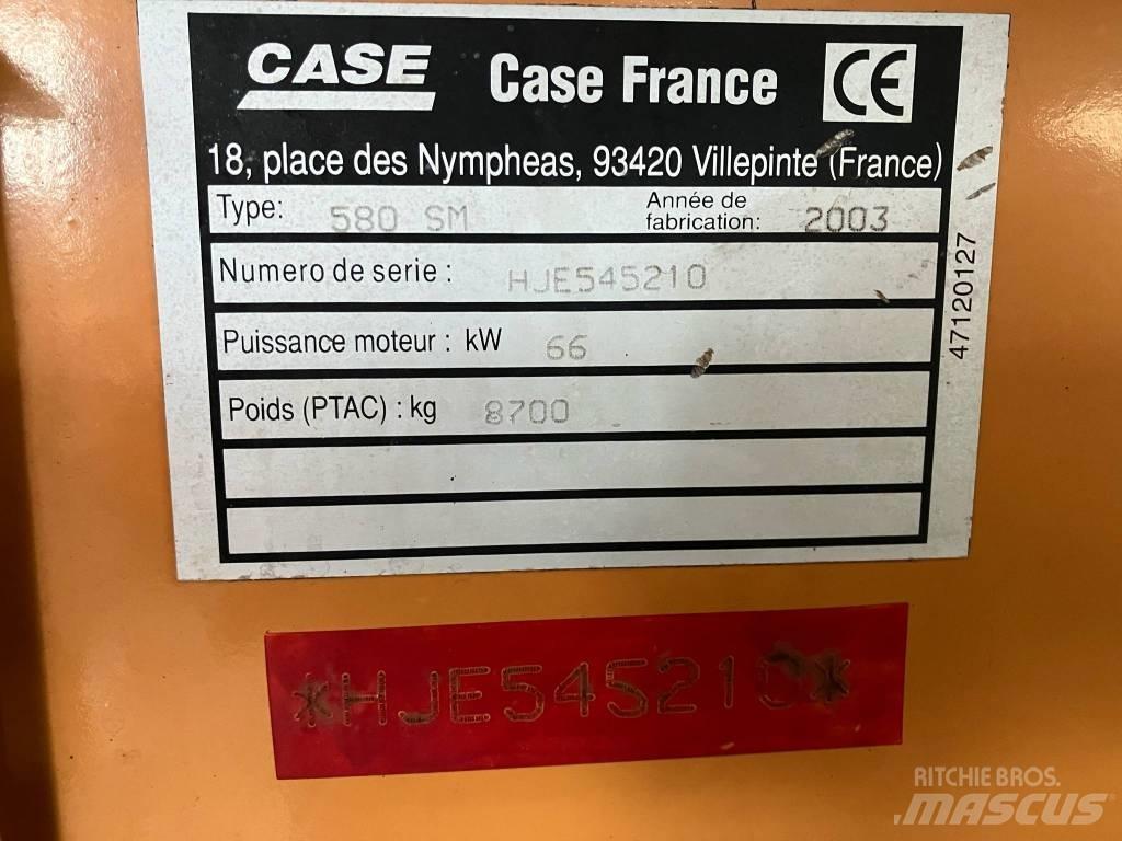 CASE 580 SM Graaf-laadcombinaties