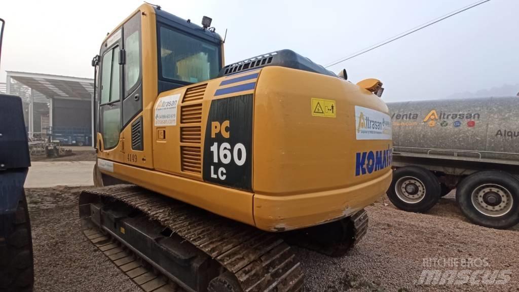 Komatsu PC160LC-8 Rupsgraafmachines