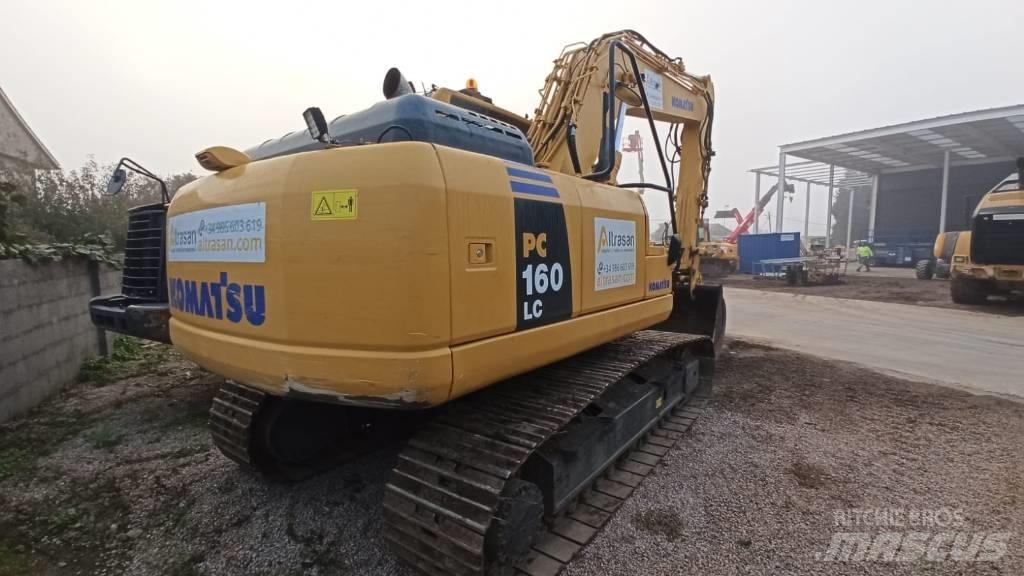 Komatsu PC160LC-8 Rupsgraafmachines