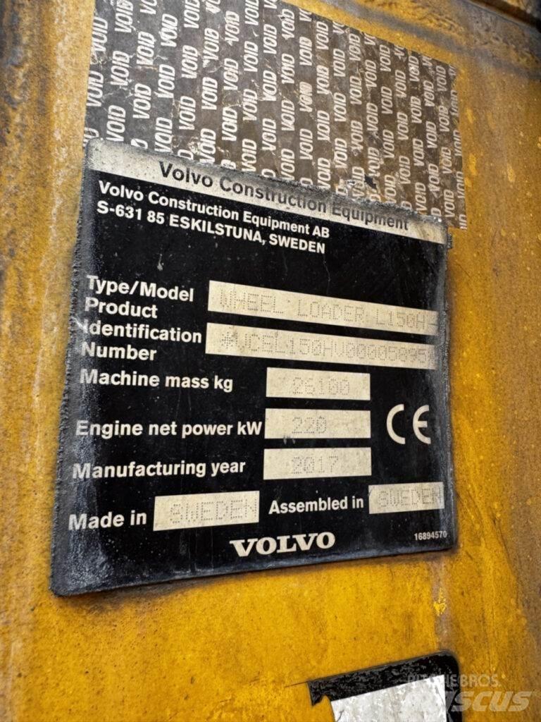 Volvo L150H Wielladers