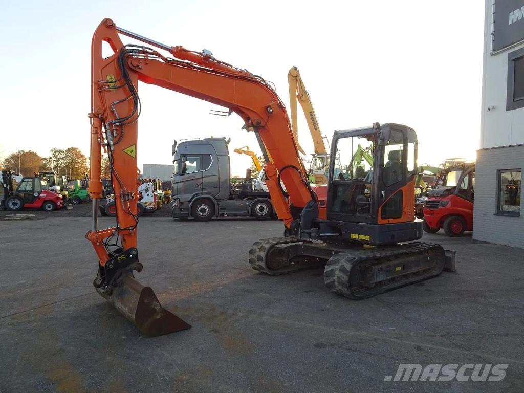 Doosan DX85R-3 Rupsgraafmachines