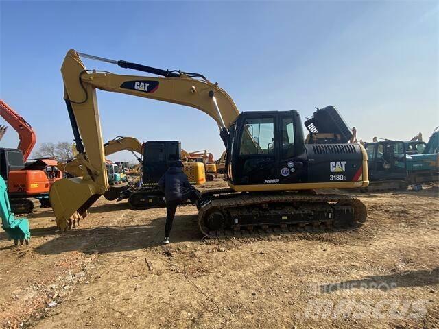 CAT 318D2 Rupsgraafmachines