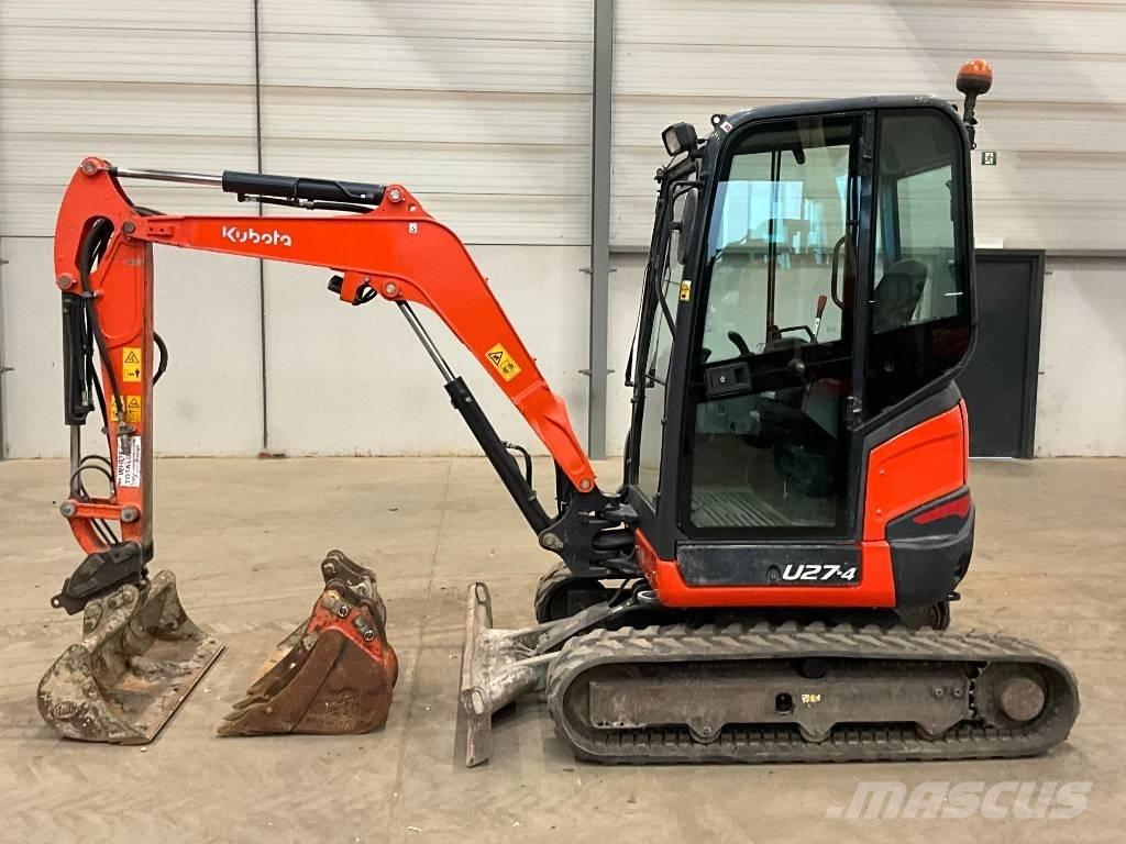 Kubota U 27-4 Minigraafmachines < 7t