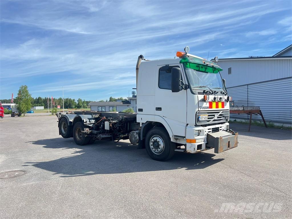 Volvo FH12 6X2 Containertrucks met kabelsysteem