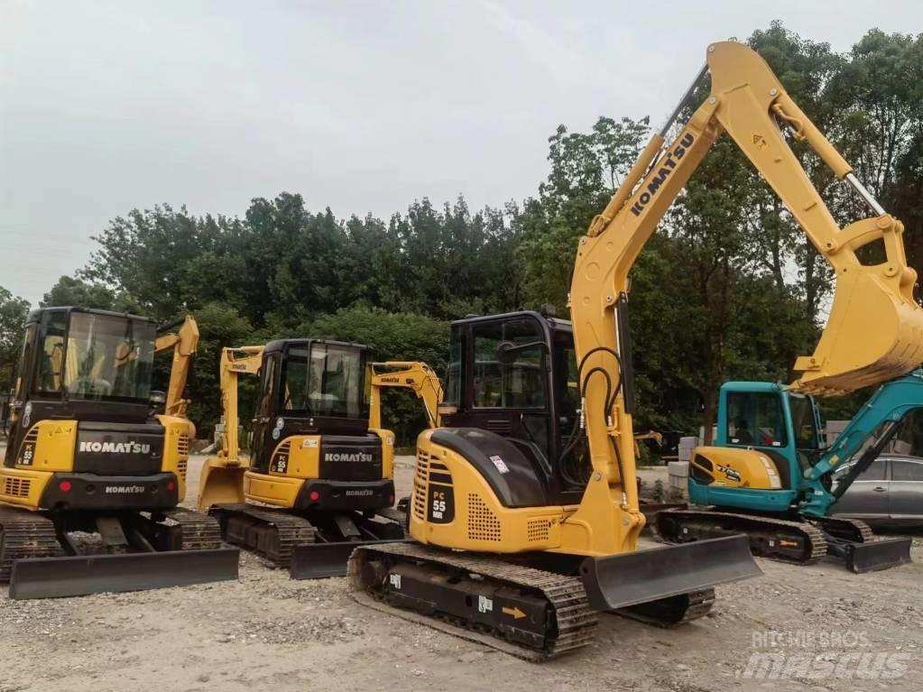 Komatsu PC 55 MR Minigraafmachines < 7t