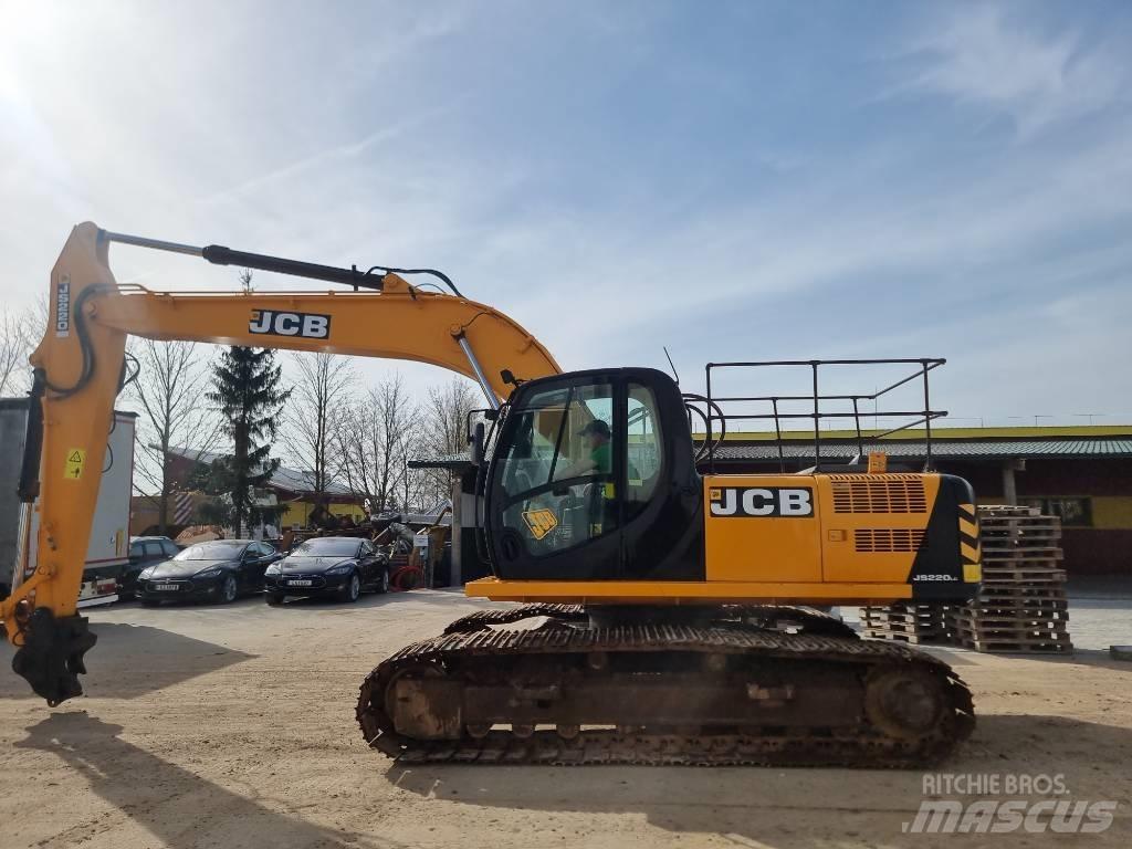 JCB JS 220 LC Rupsgraafmachines