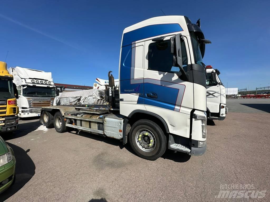 Volvo FH Containertrucks met kabelsysteem