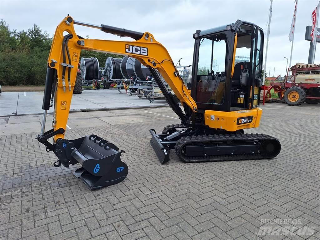 JCB 26C-1 Minigraafmachines < 7t