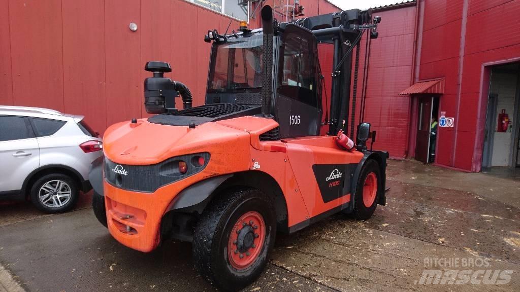 Linde H100D Diesel heftrucks