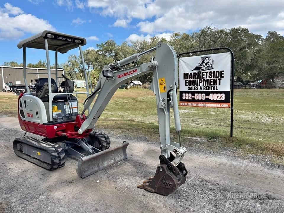Takeuchi TB 216 Minigraafmachines < 7t