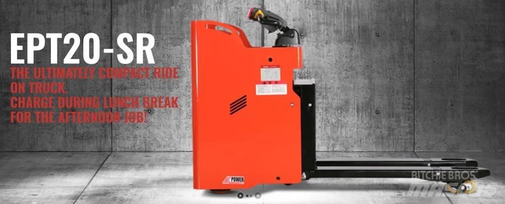 EP EPT20-SR Meerij pallettruck met platform