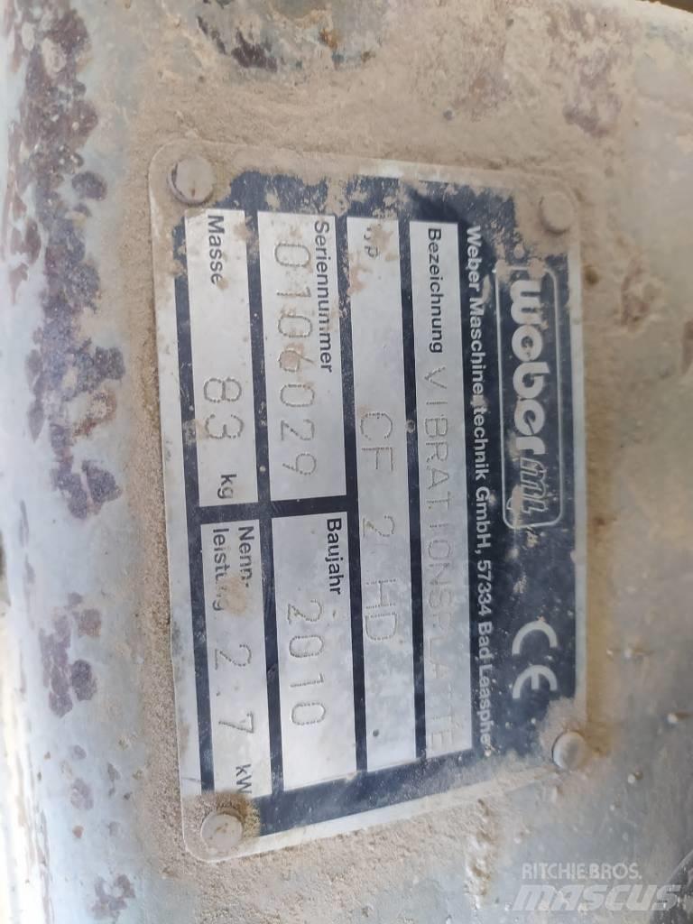 Weber CF2 Grondverdichtingsmachines