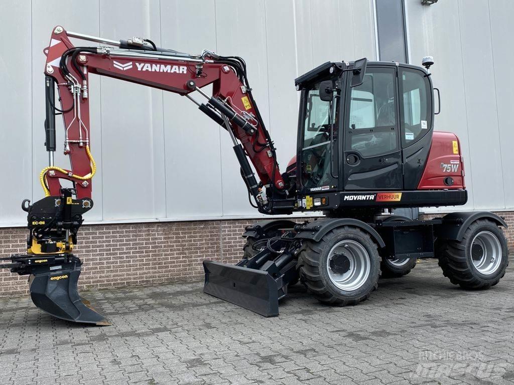 Yanmar B75W Wielgraafmachines