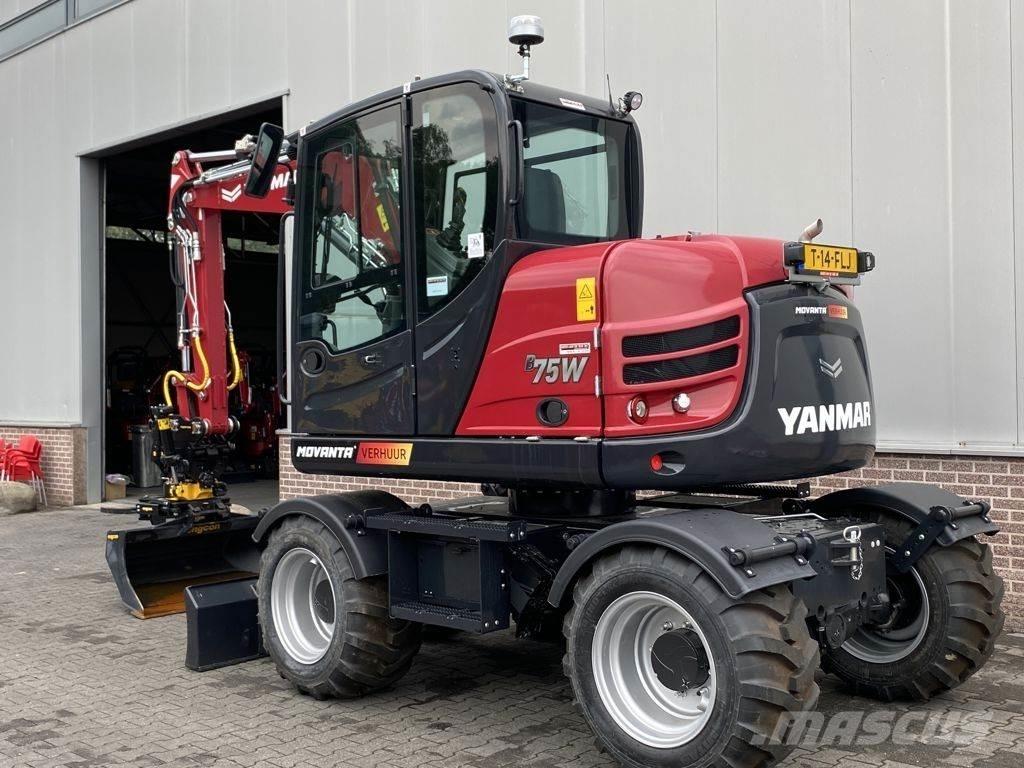 Yanmar B75W Wielgraafmachines