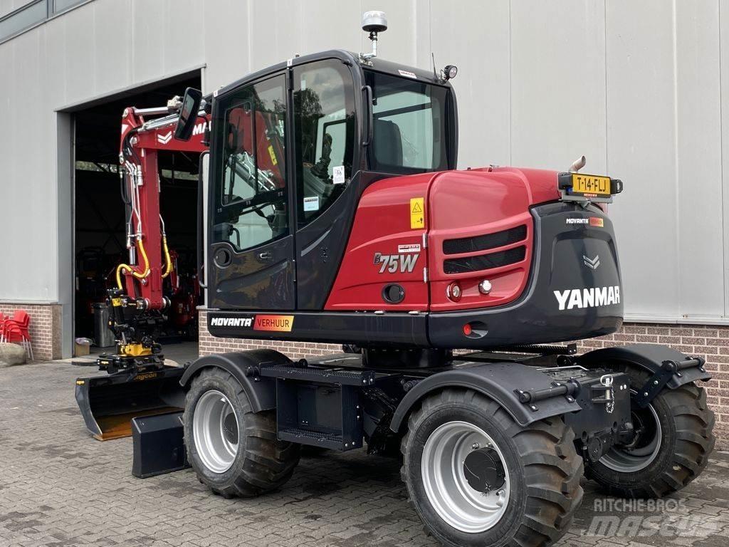 Yanmar B75W Wielgraafmachines