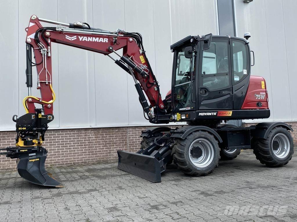 Yanmar B75W Wielgraafmachines