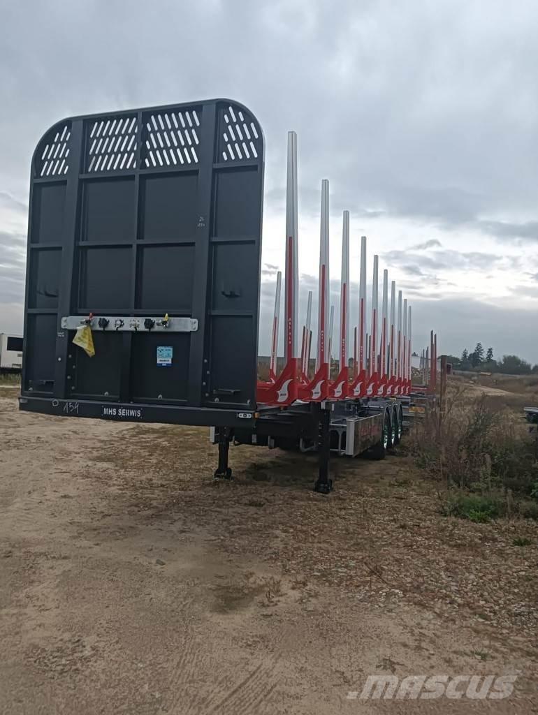  MHS Timber carrier Hout-Aanhangers